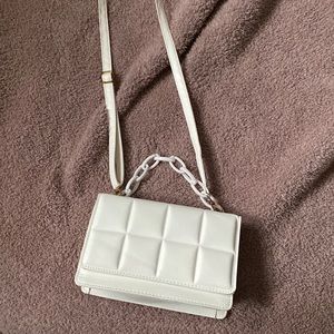 White Shein Purse